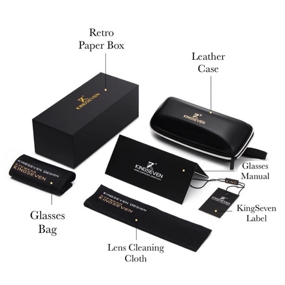 KINGSEVEN Silver Gothic Skull Rimless Cat Eye Sunglasses - Picture 14 of 16